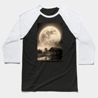 The House And The Moon Baseball T-Shirt